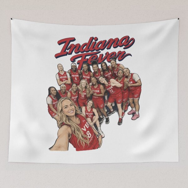 Item preview, Indiana Fever Selfie Team - WNBA Basketball Fan, Caitlin Clark Sophie Cunningham designed and sold by IsoldeCeleste.