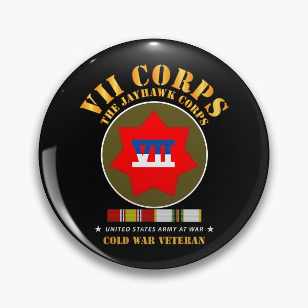 Item preview, army - vii corps - the jayhawk corps - ssi w cold war svc x 300 designed and sold by israfilshop.