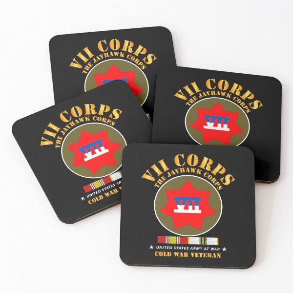 Item preview, army - vii corps - the jayhawk corps - ssi w cold war svc x 300 designed and sold by israfilshop.