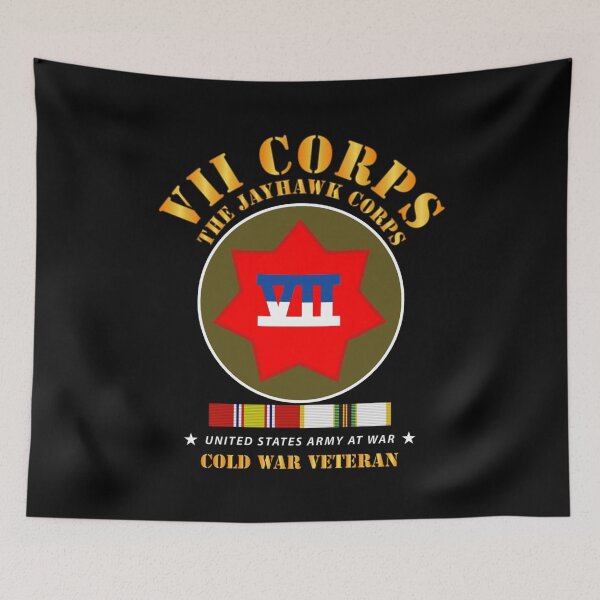 Item preview, army - vii corps - the jayhawk corps - ssi w cold war svc x 300 designed and sold by israfilshop.