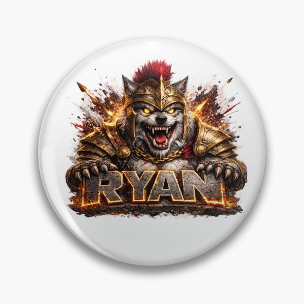 Item preview, Ryan – Gladiator Wolf Champion | Personalized 3D Cartoon Design designed and sold by AlexLineArt.