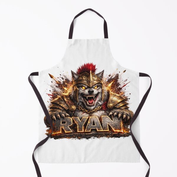 Item preview, Ryan – Gladiator Wolf Champion | Personalized 3D Cartoon Design designed and sold by AlexLineArt.