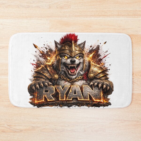 Item preview, Ryan – Gladiator Wolf Champion | Personalized 3D Cartoon Design designed and sold by AlexLineArt.