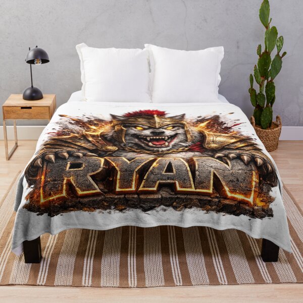 Item preview, Ryan – Gladiator Wolf Champion | Personalized 3D Cartoon Design designed and sold by AlexLineArt.