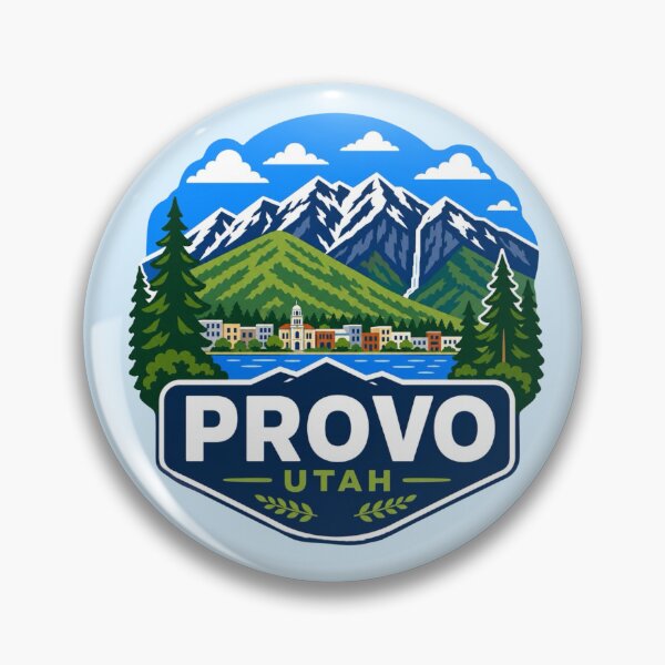 Item preview, Provo, Utah designed and sold by Myra365Art.