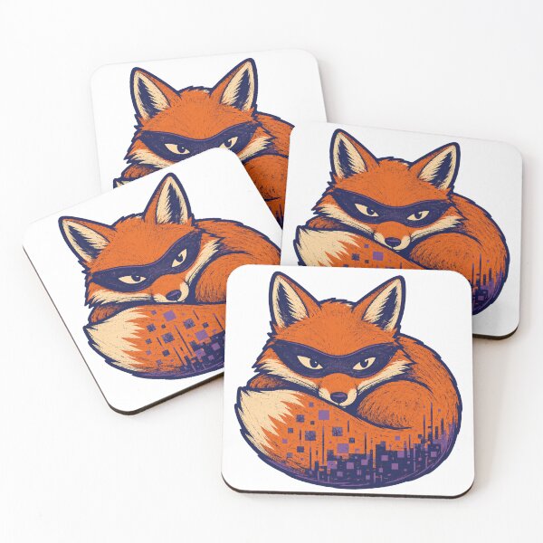 Item preview, Incognito-Mode Fox – Private Browsing Creature designed and sold by yagniikd-.