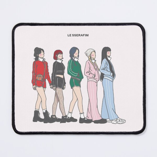 Item preview, LE SSERAFIM KPOP ART designed and sold by cepluk.