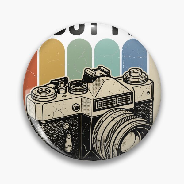 Item preview, Vintage Camera Retro Photography Film Photographer T-Shirt designed and sold by GlobuddyStore.