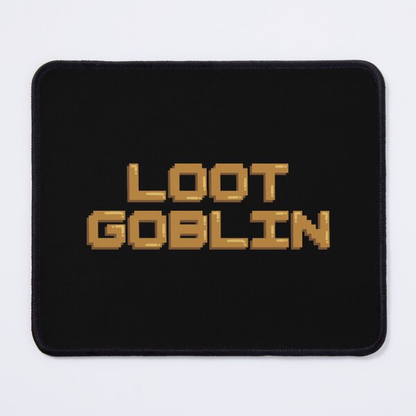Item preview, Loot Goblin Gaming Quote Pixel Art Decal designed and sold by alexmaushaus.