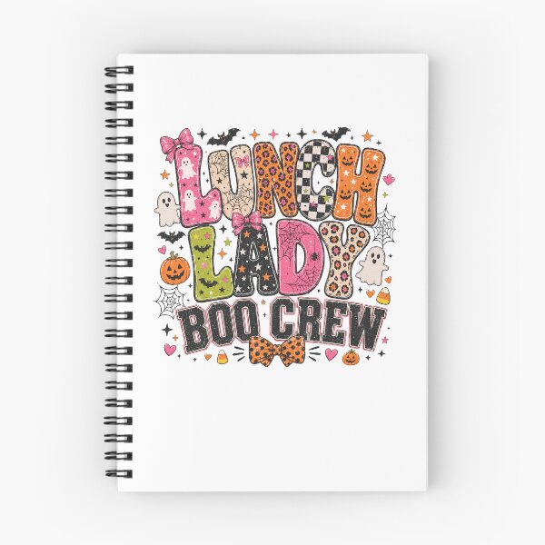 Item preview, Halloween Lunch Lady Boo Crew Cafeteria School Staff Ghost Pumpkin designed and sold by CocoLama.
