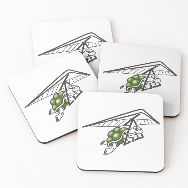 Item preview, Hang Gliding Turtle | Minimalist Line Art Illustration designed and sold by Samaya-.