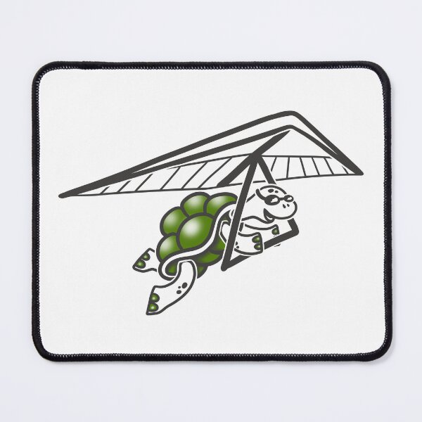 Item preview, Hang Gliding Turtle | Minimalist Line Art Illustration designed and sold by Samaya-.