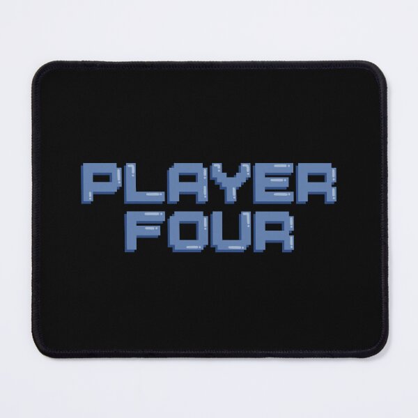 Item preview, Player Four Gaming Quote Pixel Art Decal designed and sold by alexmaushaus.