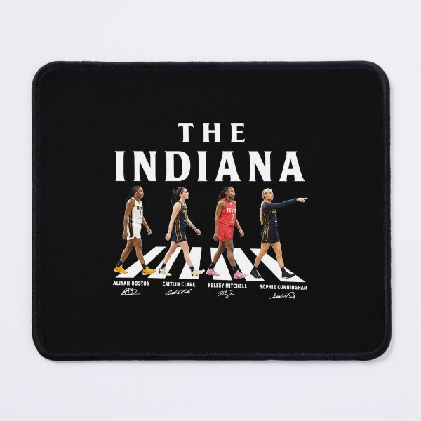 Item preview, Indiana Fever Abbey Road, Caitlin Clark Aliyah Boston Kelsey Mitchell Sophie Cunningham, WNBA Basketball Fan designed and sold by IsoldeCeleste.