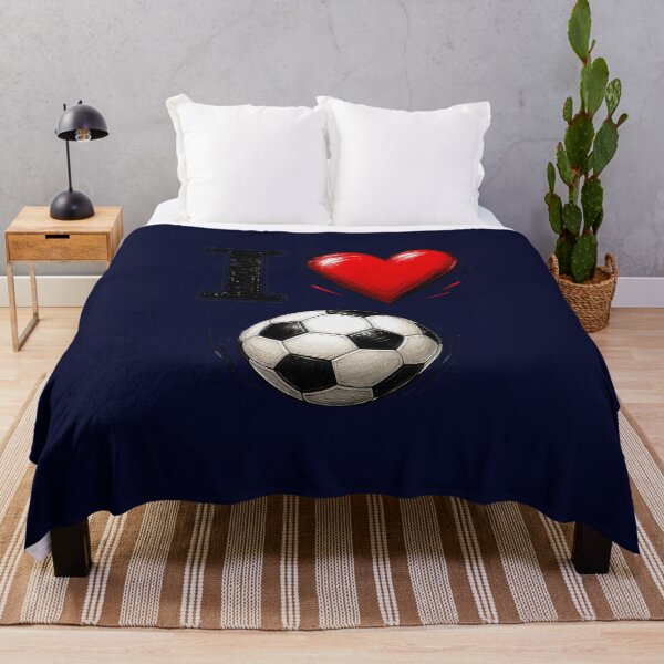 Item preview, I Love Football | Soccer Lover Design | Football Fan Gift | Soccer Player Art designed and sold by GottaPics.