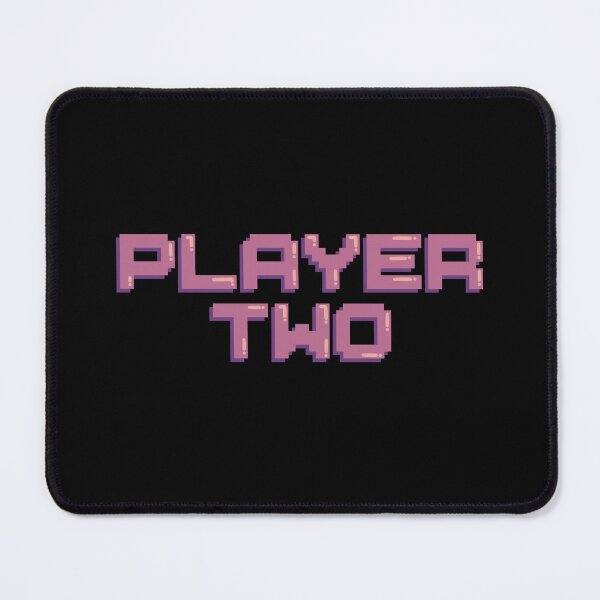 Item preview, Player Two Gaming Quote Pixel Art Decal designed and sold by alexmaushaus.