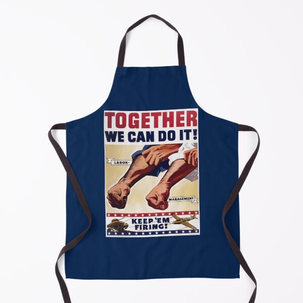 Item preview, Fully Restored WWII Propaganda Poster "Together We Can Do It!" designed and sold by Vintage Poster Supply.
