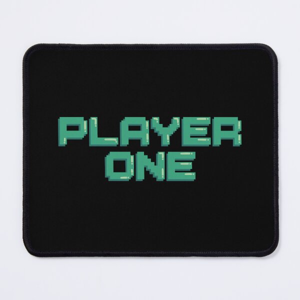 Item preview, Player One Gaming Quote Pixel Art Decal designed and sold by alexmaushaus.