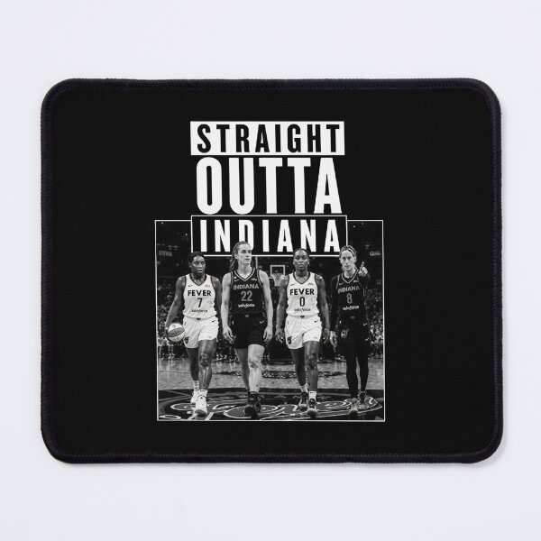 Item preview, Straight Outta Indiana Basketball, Indiana Fever Fan, Caitlin Clark, Women's Basketball, Game Day Fan designed and sold by IsoldeCeleste.