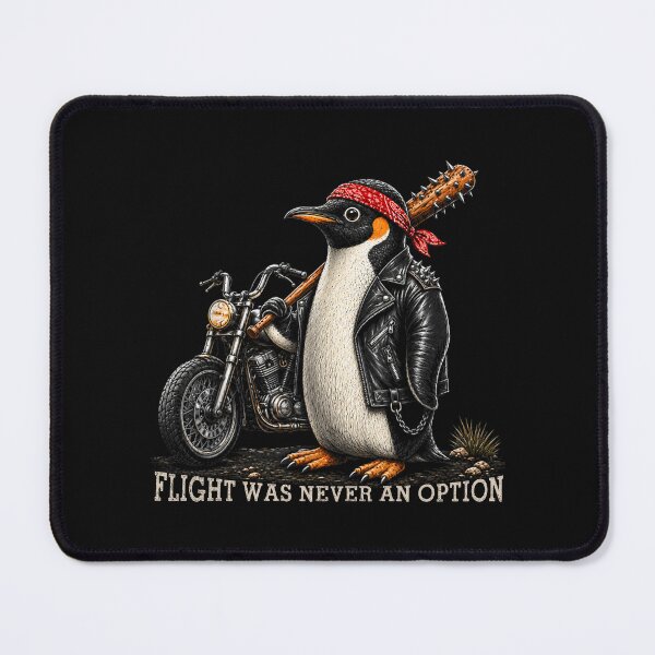 Item preview, Flight Was Never An Option Tactical Penguin designed and sold by SauerRoyce.