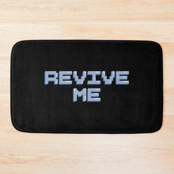 Item preview, Revive Me Gaming Quote Pixel Art Decal designed and sold by alexmaushaus.