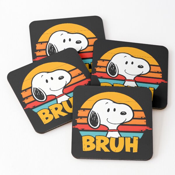 Item preview, Bruh Snoopy Funny Peanuts Dog Meme Fan designed and sold by NovaNeal.