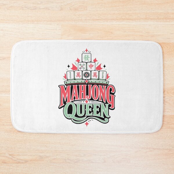 Item preview, Mahjong Social Club Retro Tile Game Design designed and sold by JansenGS.
