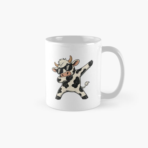 Item preview, dabbing cow wearing sunglasses funny farm animal designed and sold by israfilshop.