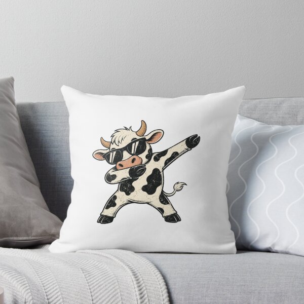 Item preview, dabbing cow wearing sunglasses funny farm animal designed and sold by israfilshop.