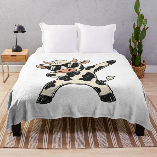 Item preview, dabbing cow wearing sunglasses funny farm animal designed and sold by israfilshop.