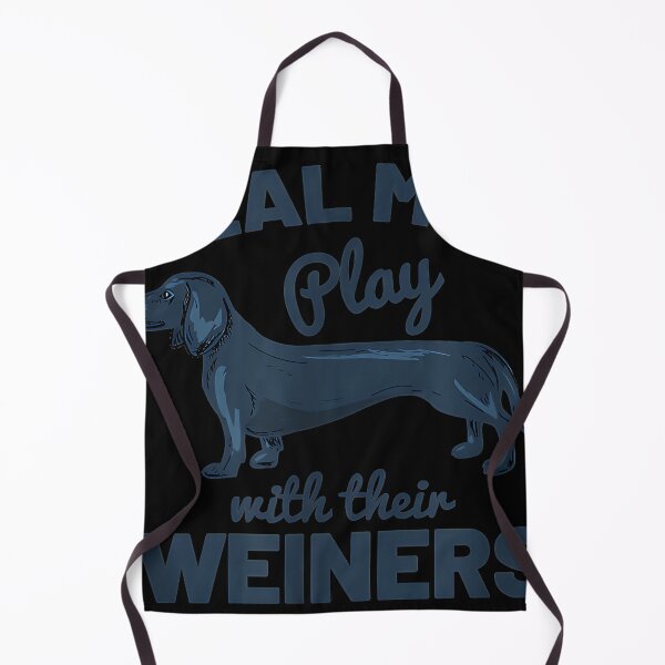Item preview, Real Men Play With Their Weiners Dachshund Dog Owner Humor designed and sold by Hugosploosh.