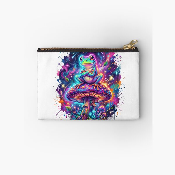 Item preview, Certified Chaos Frog – Vibrant Rainbow Fantasy Frog Art Illustration designed and sold by RBToper.