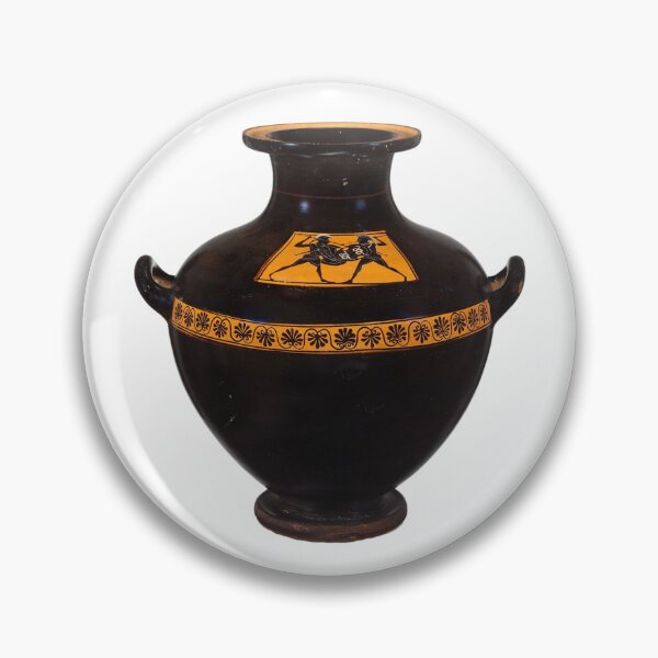 Item preview, Ancient Greek Terracotta Hydria: Kalpis (Water Jar) designed and sold by AnimaliaStar.