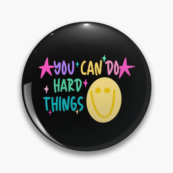Item preview, You Can Do Hard Things designed and sold by kar buncles.
