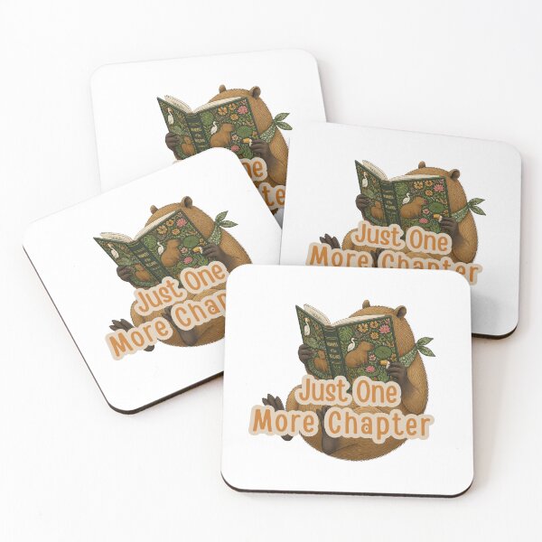 Item preview, Cute Capybara Reading Book designed and sold by LuLuStore8.