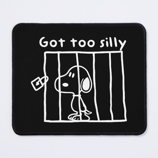 Item preview, Got Too Silly Snoopy Peanuts Funny Dog Character designed and sold by NovaNeal.