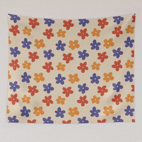 Item preview, Multicolored Flower Pattern Textured designed and sold by The Innocent Ghost Project.