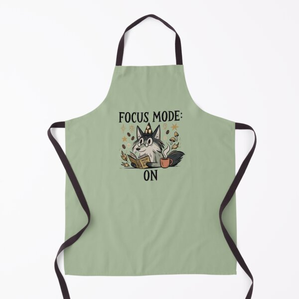 Item preview, Focus Mode On Cute Wizard Raccoon Reading Book Funny Halloween Design Main Tag designed and sold by Zabolotna_Art.