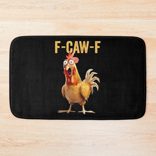 Item preview, F-Caw-F Funny Chicken Rooster Humor For Farmers And Poultry Lovers designed and sold by Hugosploosh.