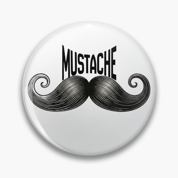 Item preview, Vintage Handlebar Mustache Illustration T-Shirt - Victorian Hipster Facial Hair Design designed and sold by Barber MD Culture.