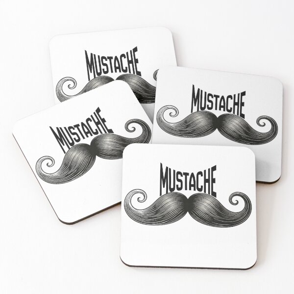 Item preview, Vintage Handlebar Mustache Illustration T-Shirt - Victorian Hipster Facial Hair Design designed and sold by Barber MD Culture.