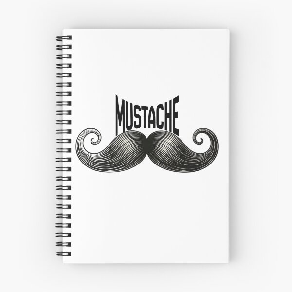 Item preview, Vintage Handlebar Mustache Illustration T-Shirt - Victorian Hipster Facial Hair Design designed and sold by Barber MD Culture.