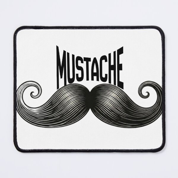 Item preview, Vintage Handlebar Mustache Illustration T-Shirt - Victorian Hipster Facial Hair Design designed and sold by Barber MD Culture.