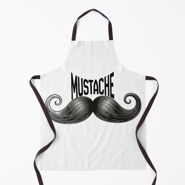 Item preview, Vintage Handlebar Mustache Illustration T-Shirt - Victorian Hipster Facial Hair Design designed and sold by Barber MD Culture.