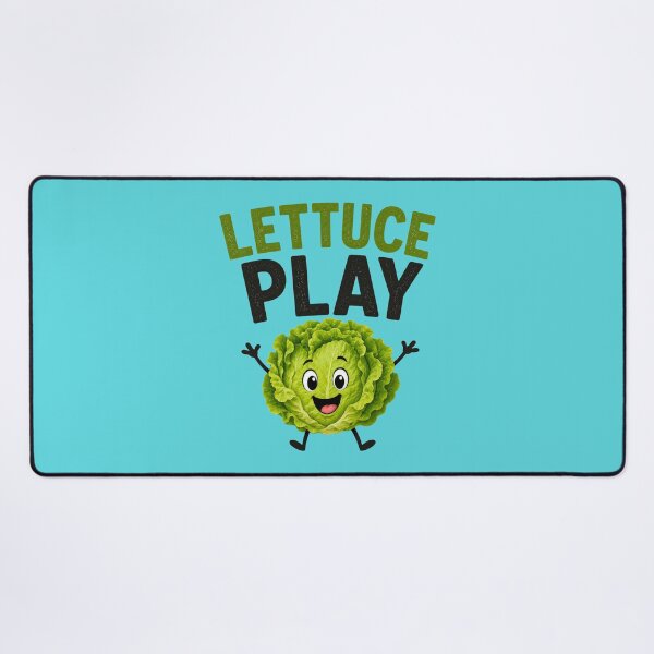 Item preview, Lettuce Play | Funny Lettuce Pun | Cute Food Lover Design designed and sold by CJLindy.