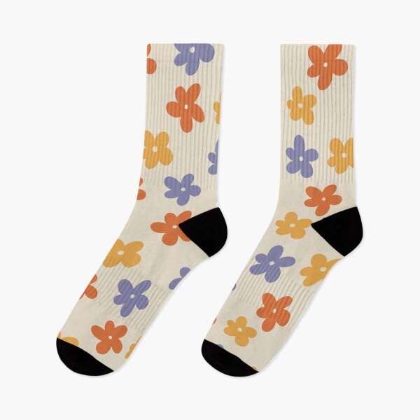 Item preview, Multicolored Flower Pattern designed and sold by The Innocent Ghost Project.