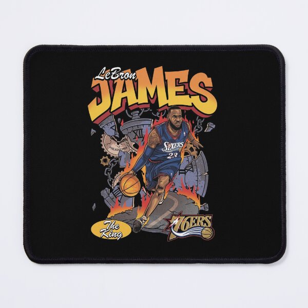 Item preview, LeBron James Philadelphia 76ers, Basketball, The King 76ers designed and sold by EvantheSolace.