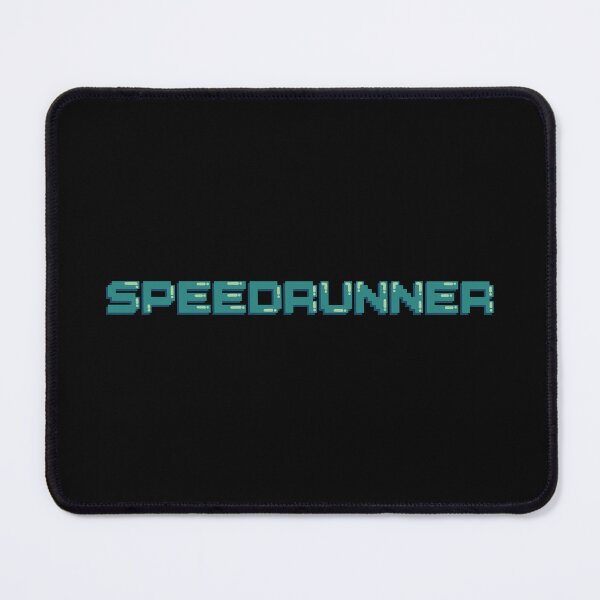 Item preview, Speedrunner Gaming Quote Pixel Art Decal designed and sold by alexmaushaus.