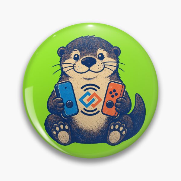 Item preview, Device-Pairing Otter – Wireless Connection Creature designed and sold by yagniikd-.