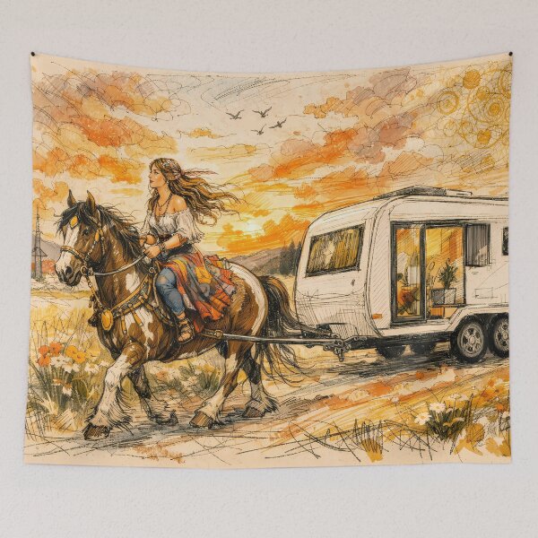 Item preview, Bohemian Caravan Adventure designed and sold by M-Y-A-R-T-.